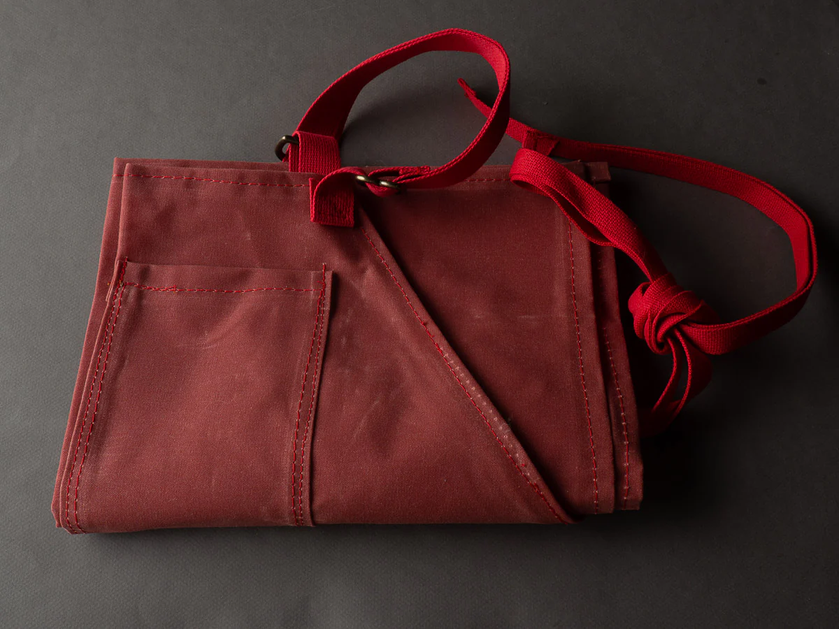 Weft & Warp - Waxed Canvas Apron - Multupe Colors - Image 5