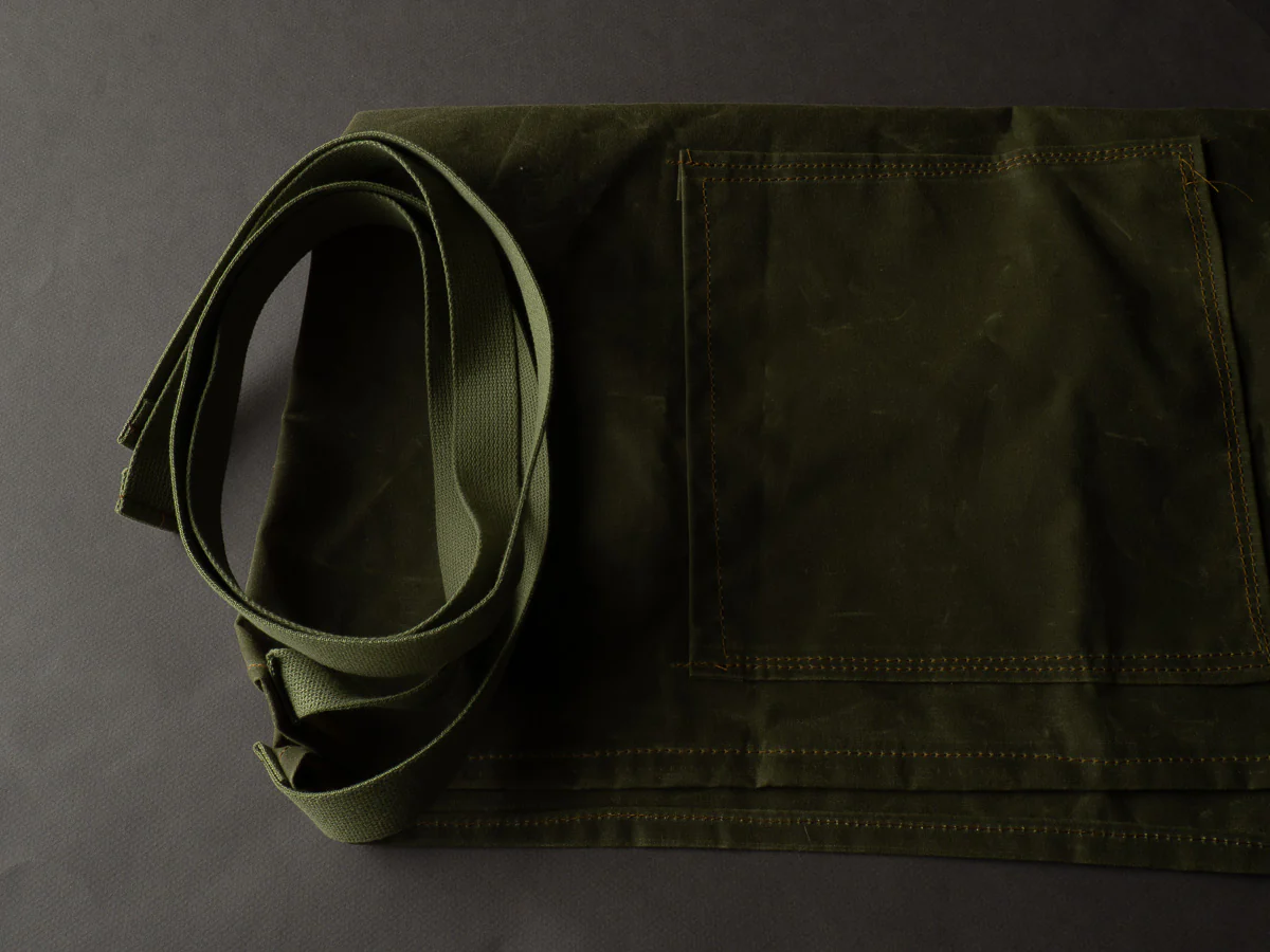 Weft & Warp - Waxed Canvas Apron - Multupe Colors - Image 9