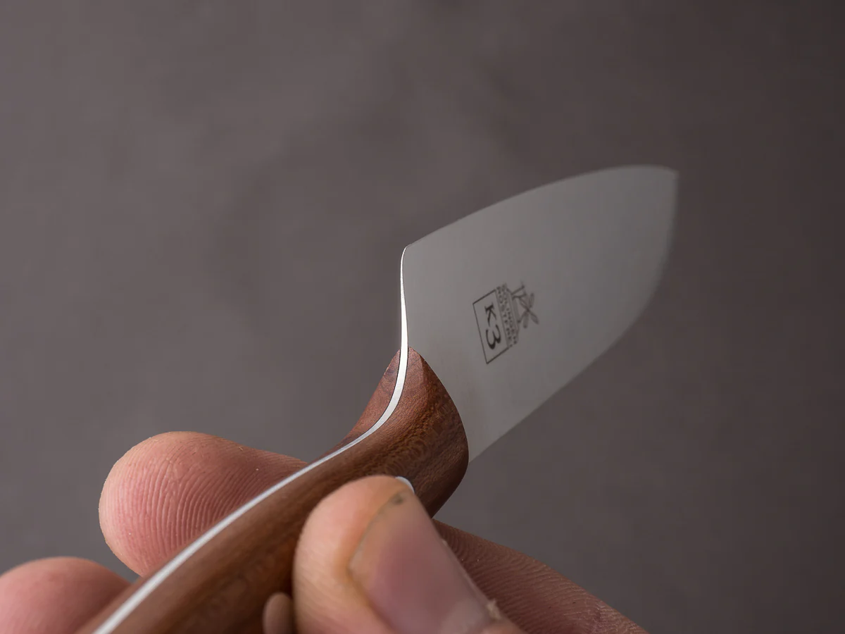 Windmühlenmesser - K3 - Stainless - 125mm Utility - Plumwood Handle - Image 10