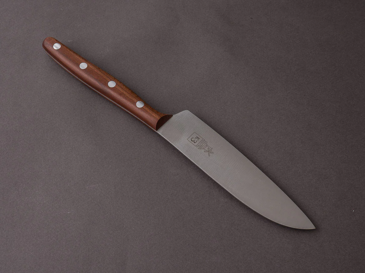Windmühlenmesser - K3 - Stainless - 125mm Utility - Plumwood Handle - Image 3