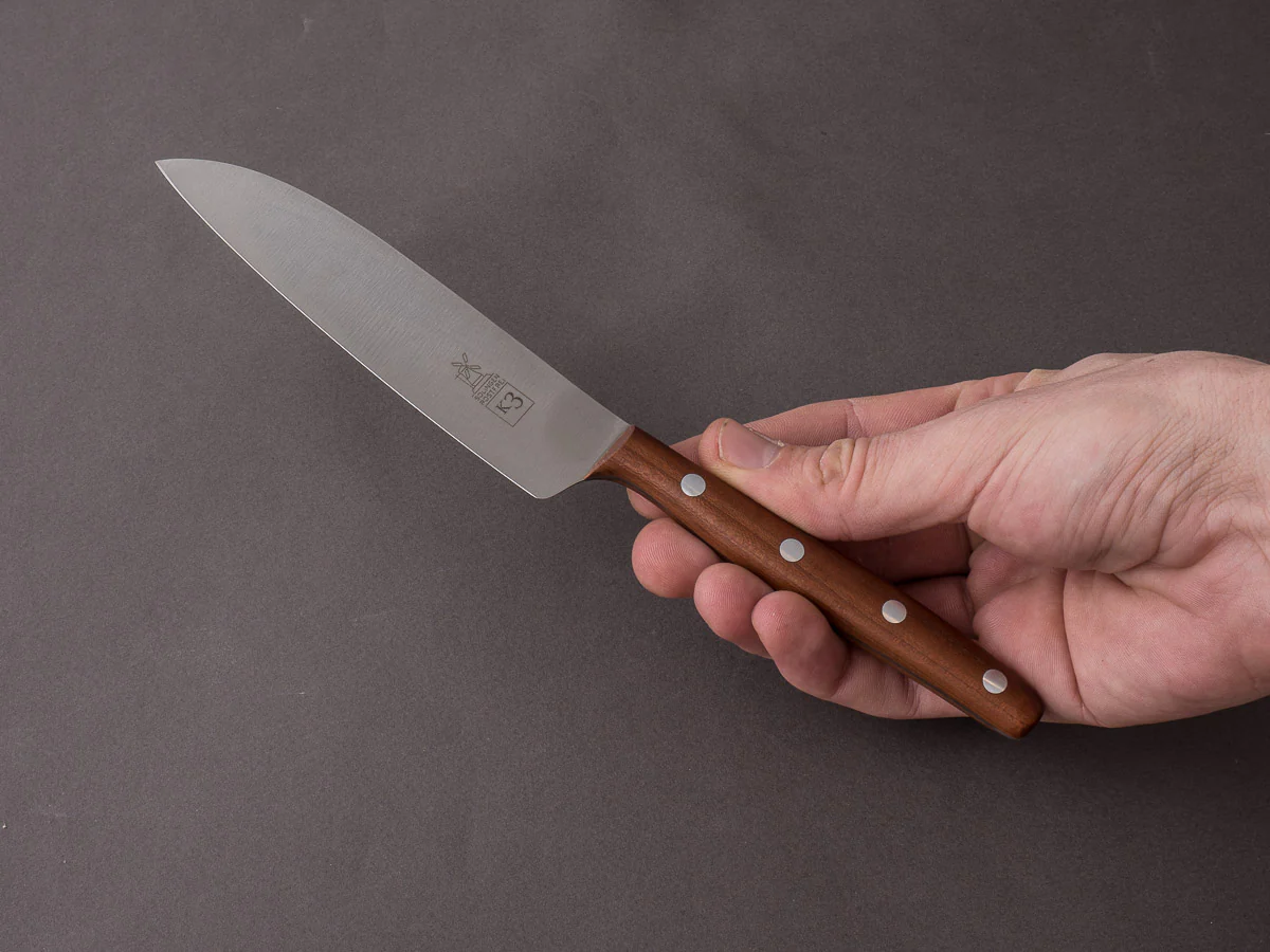 Windmühlenmesser - K3 - Stainless - 125mm Utility - Plumwood Handle - Image 7