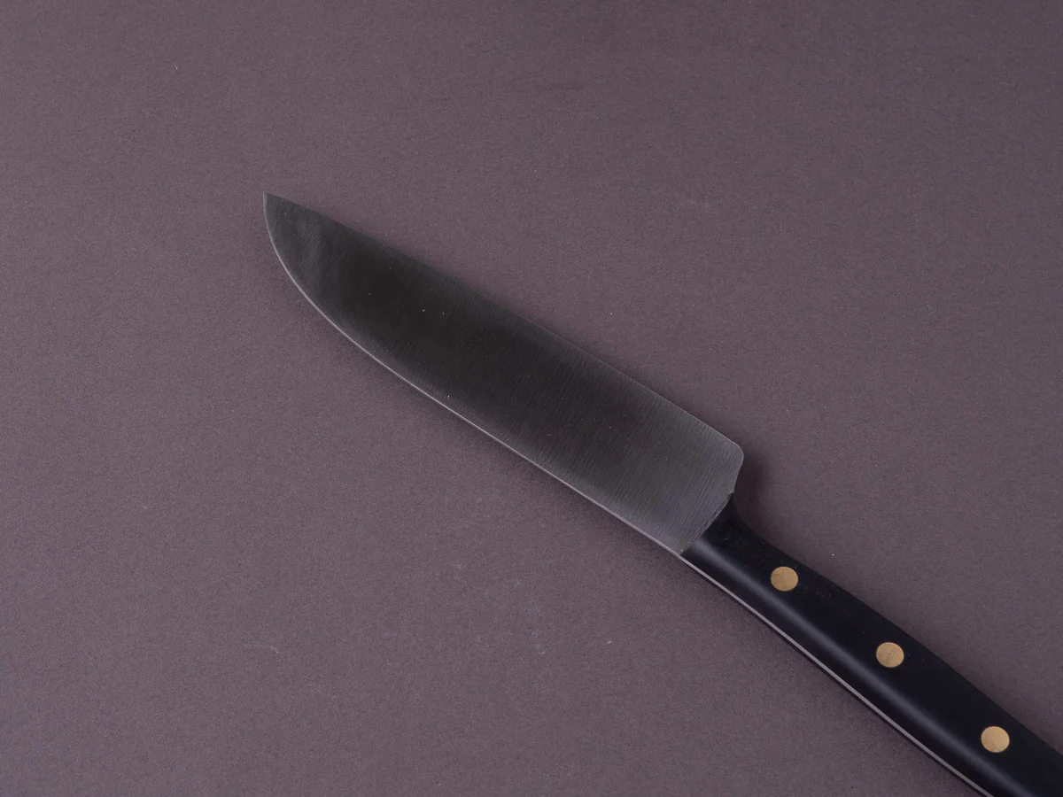 Windmühlenmesser - K3 - Stainless - 125mm Utility - Black POM Handle - Image 8