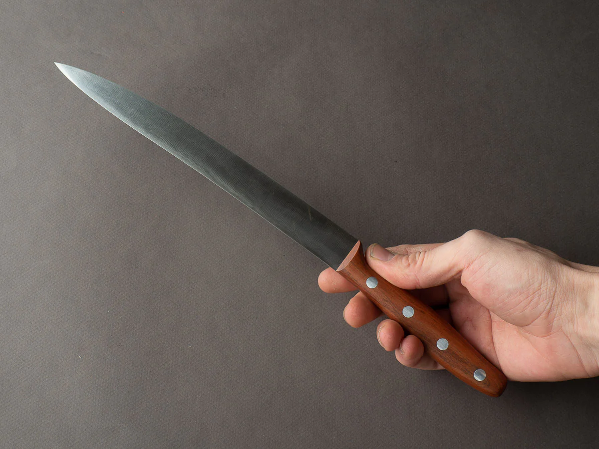 Windmühlenmesser - K6 - Stainless - 230mm Slicer - Plumwood Handle - Image 7