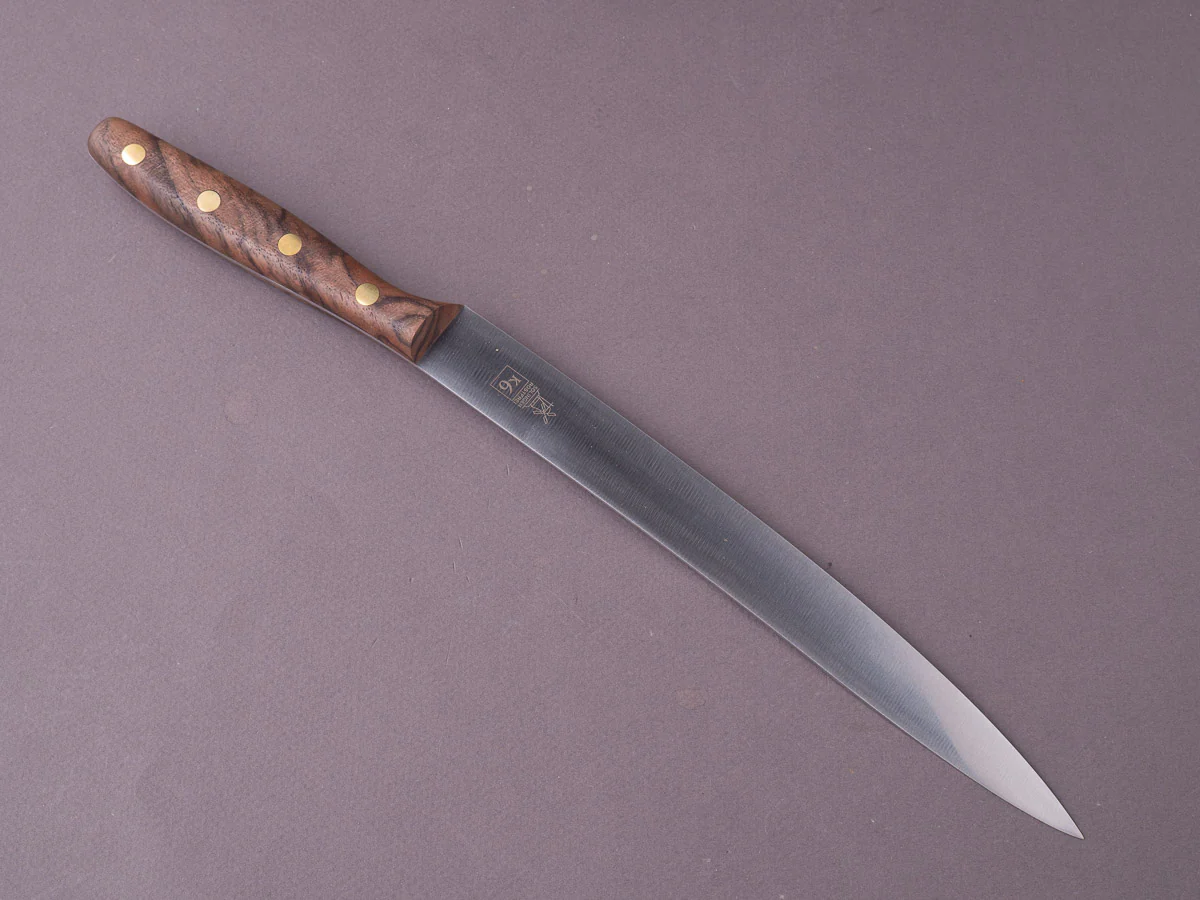 Windmühlenmesser - K6 - Stainless - 230mm Slicer - Walnut Handle - Image 2