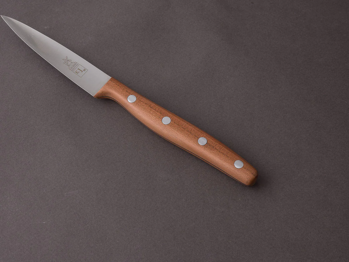 Windmühlenmesser - K1m - Stainless - 90mm Utility - Plumwood Handle - Image 6