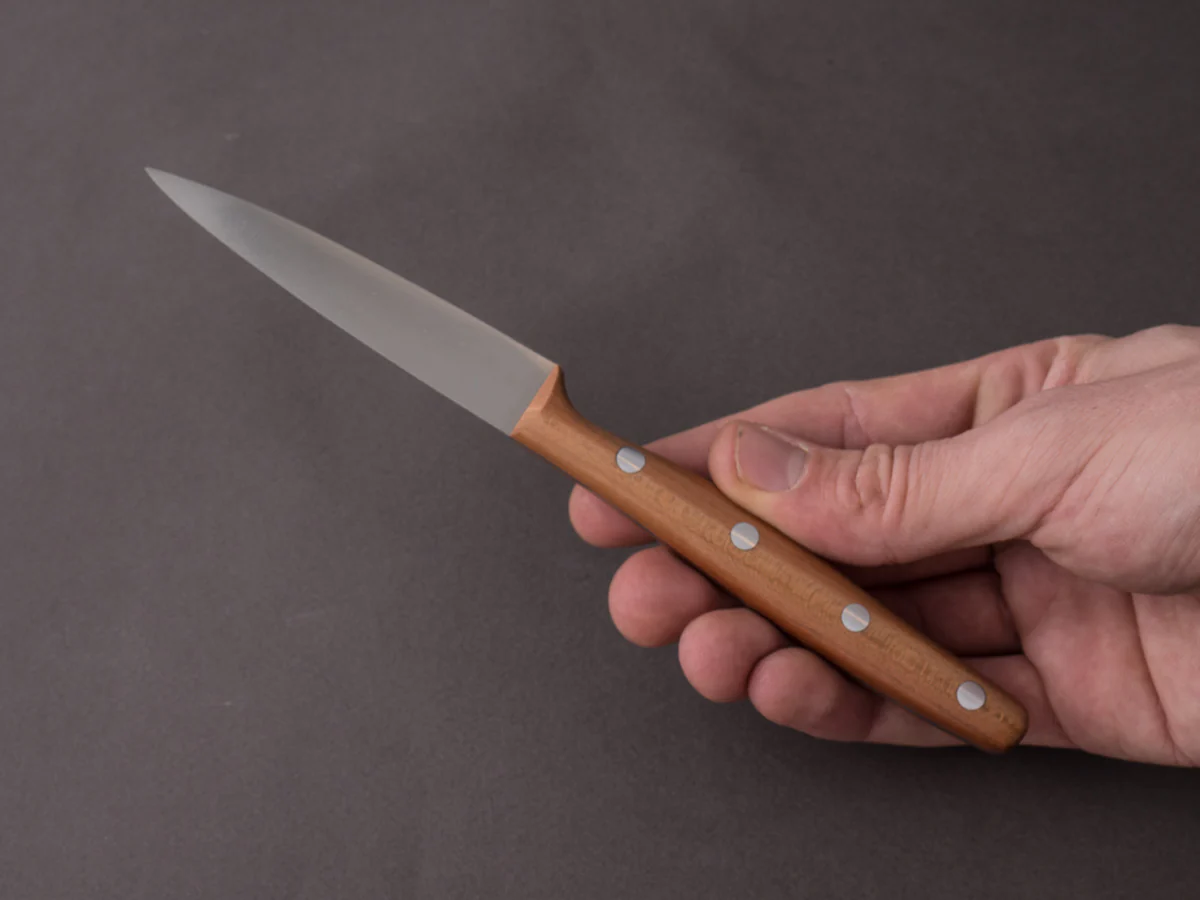Windmühlenmesser - K1m - Stainless - 90mm Utility - Plumwood Handle - Image 8