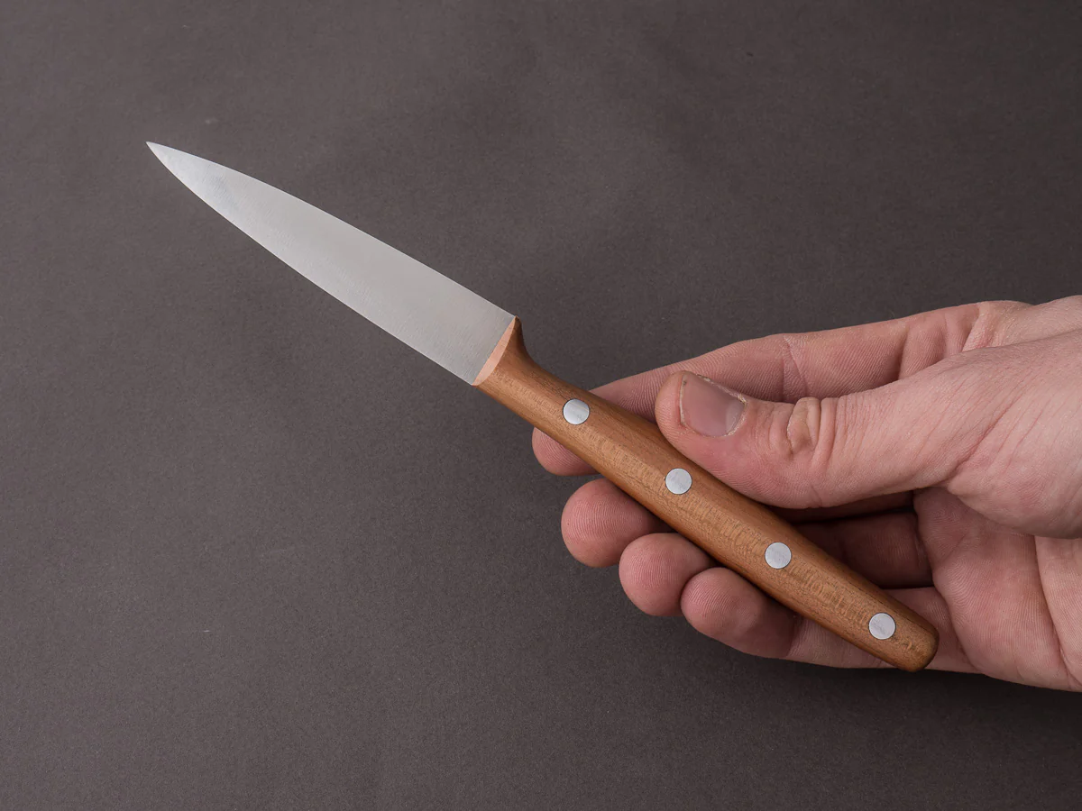 Windmühlenmesser - K1m - Stainless - 90mm Utility - Plumwood Handle - Image 9