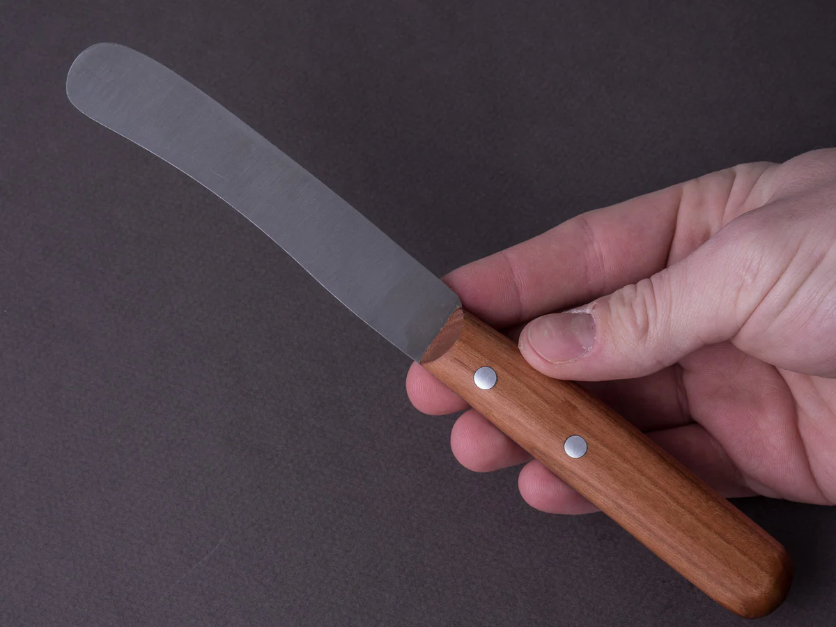 Windmühlenmesser - Buckel - Stainless - 115mm Table Utility Knife - Cherry Handle - Image 7