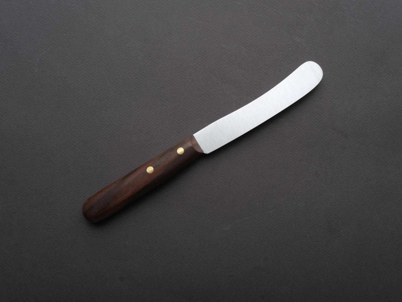 Windmühlenmesser - Buckel (Table/Utility Knife) - Stainless - 115mm - Walnut Handle - Image 2