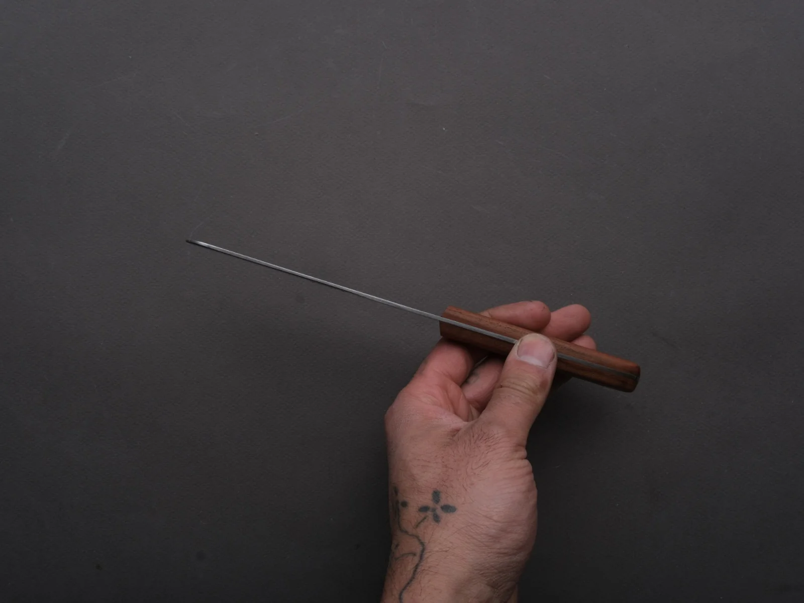 Windmühlenmesser - Buckel (Table/Utility Knife) - Fehrekampf - Stainless - 115mm - Walnut Handle - Image 5