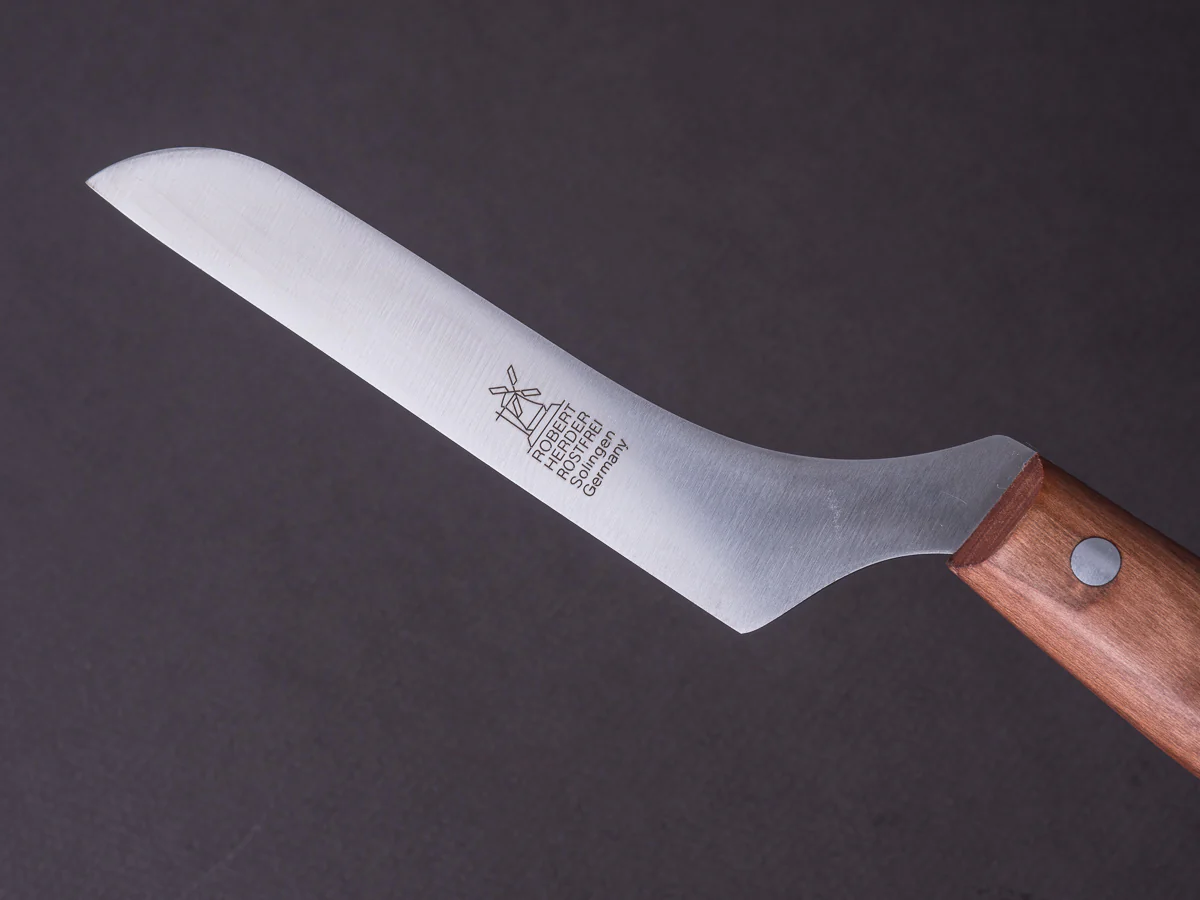Windmühlenmesser - Cheese & Salami Knife - Stainless - Cherry Wood Handle - Image 4