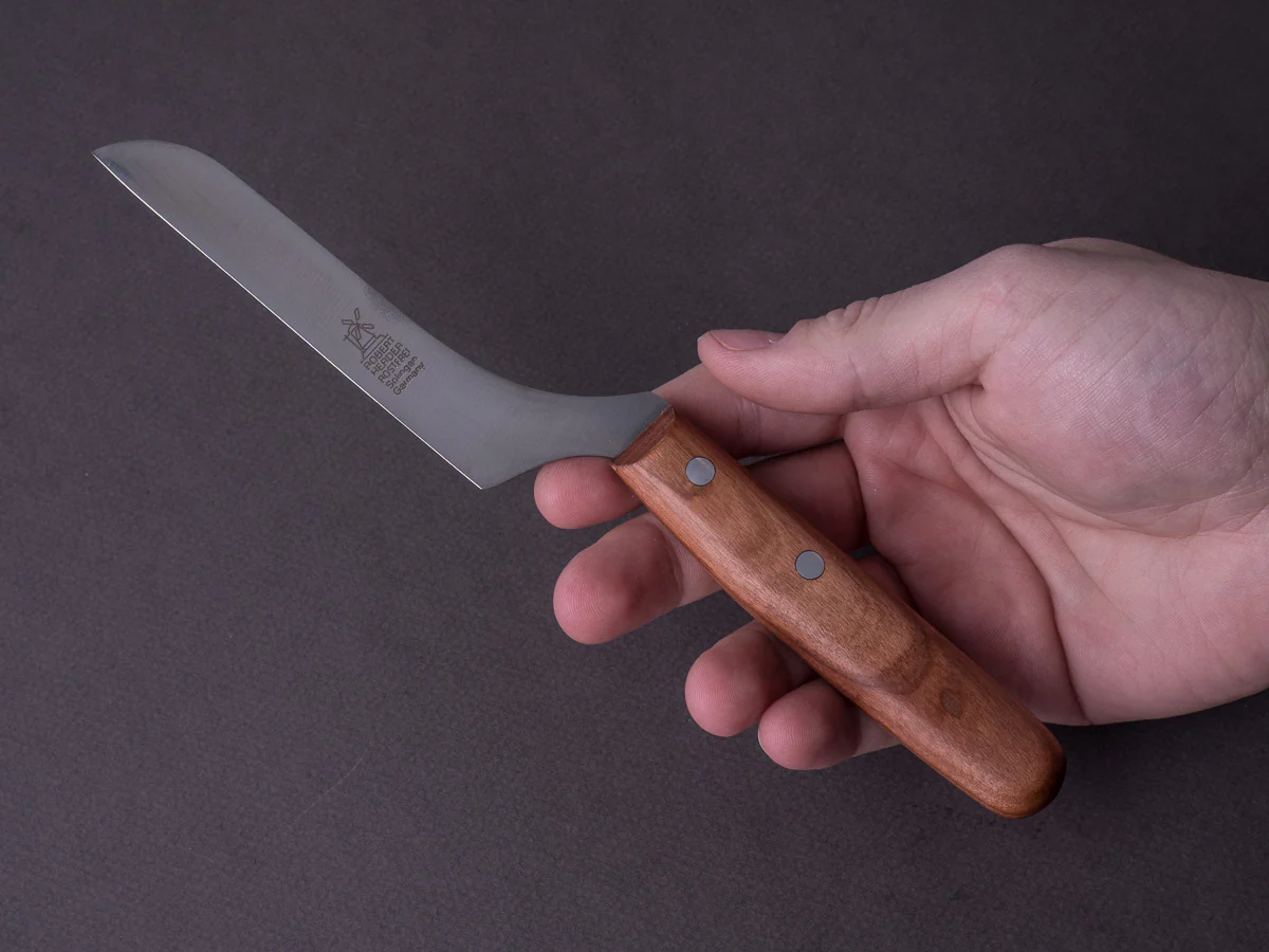 Windmühlenmesser - Cheese & Salami Knife - Stainless - Cherry Wood Handle - Image 6