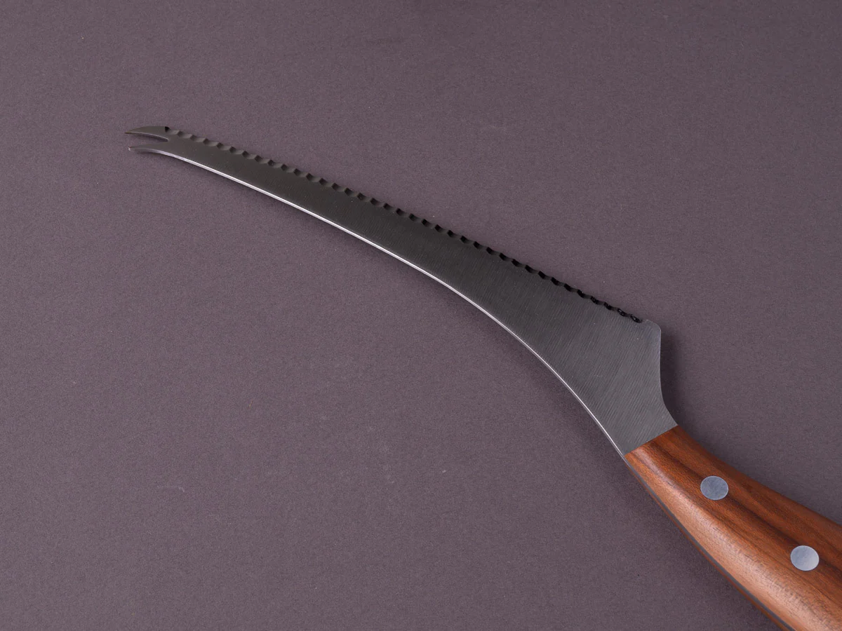 Windmühlenmesser - Fromago Series - Stainless - Soft Cheese Knife w/ Forked Tip - Plumwood Handle - Image 9
