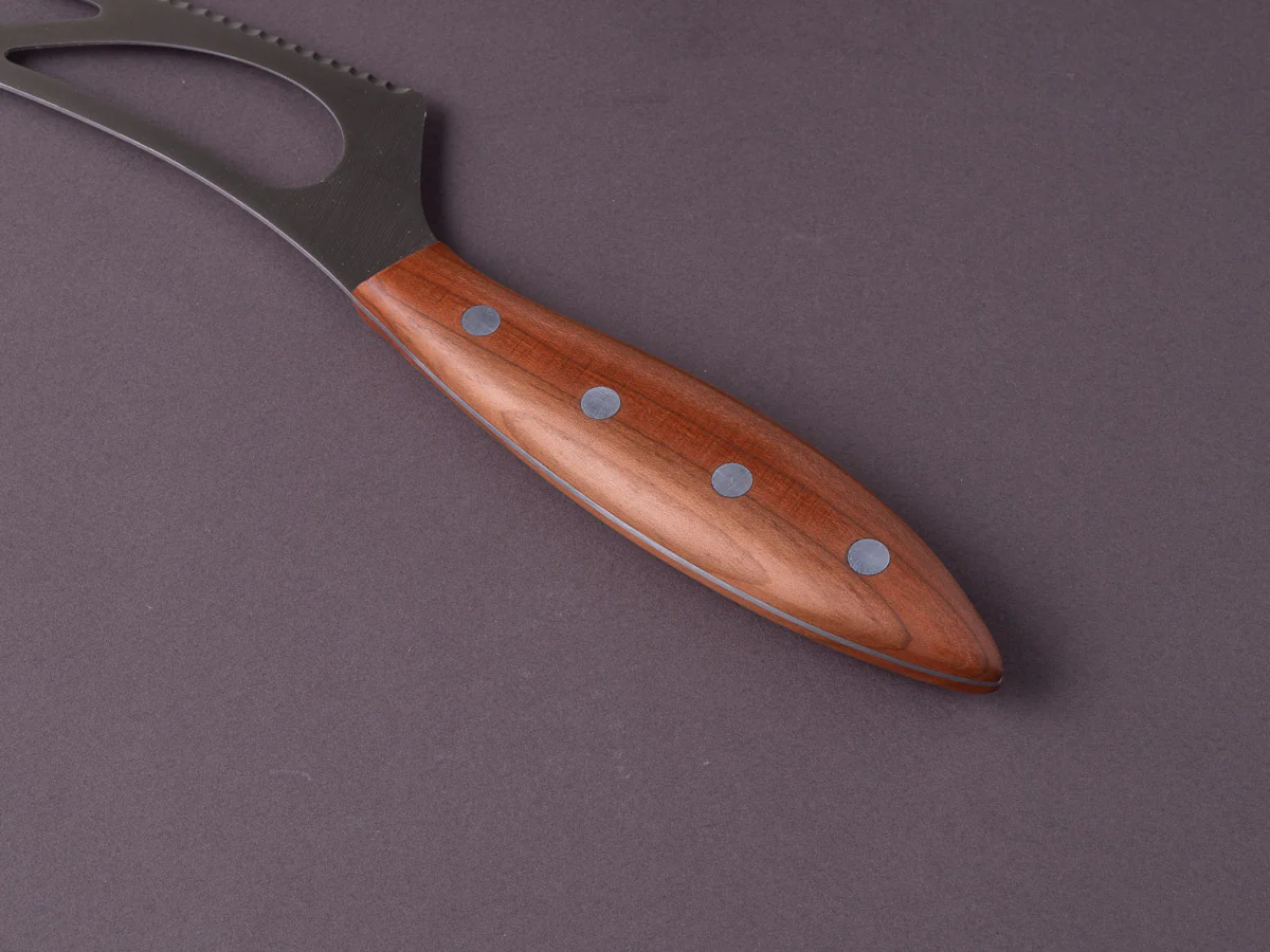 Windmühlenmesser - Fromago Series - Stainless - Universal Cheese Knife w/ Holes - Plumwood Handle - Image 2