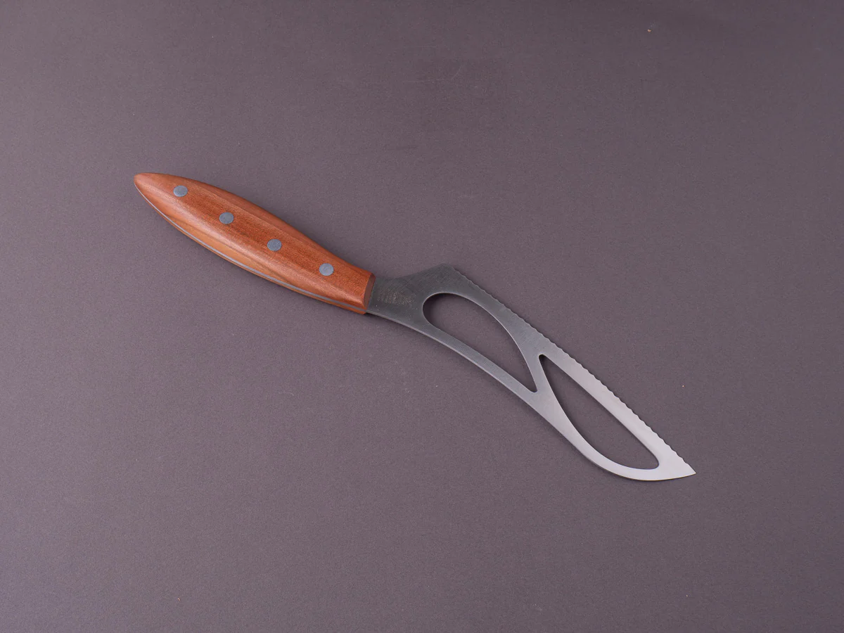 Windmühlenmesser - Fromago Series - Stainless - Universal Cheese Knife w/ Holes - Plumwood Handle - Image 7
