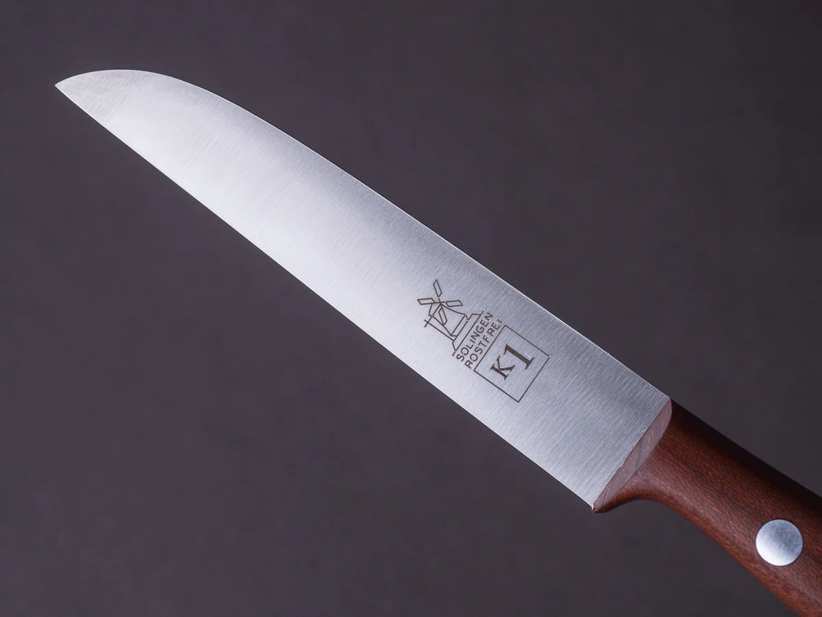 Windmühlenmesser - K1 - Stainless - 90mm Utility - Plumwood Handle - Image 4