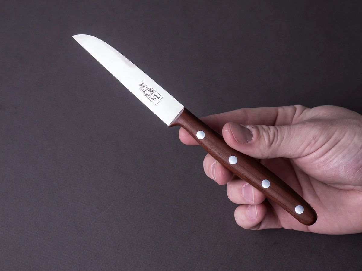 Windmühlenmesser - K1 - Stainless - 90mm Utility - Plumwood Handle - Image 6