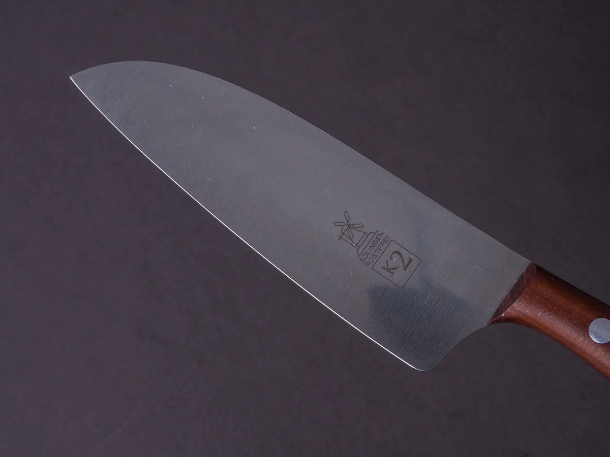 Windmühlenmesser - K2 - Stainless - 105mm Utility - Plumwood Handle - Image 4