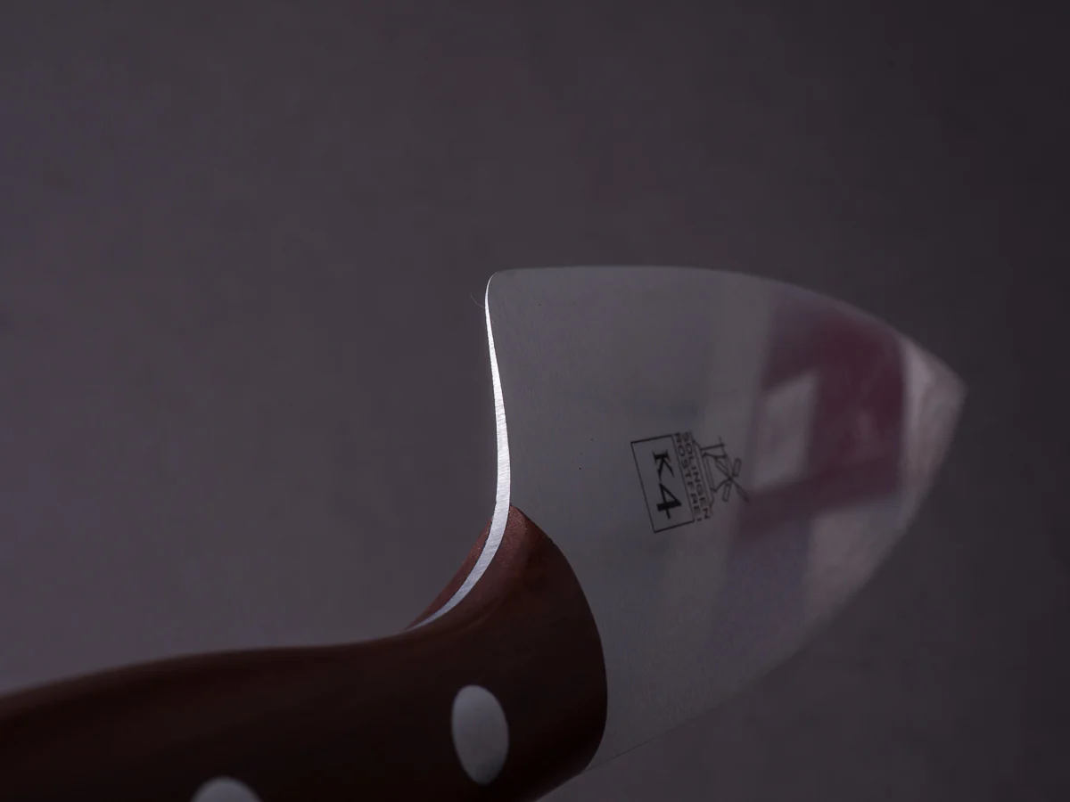 Windmühlenmesser - K4 - Stainless - 125mm Medium Chef - Plumwood Handle - Image 10