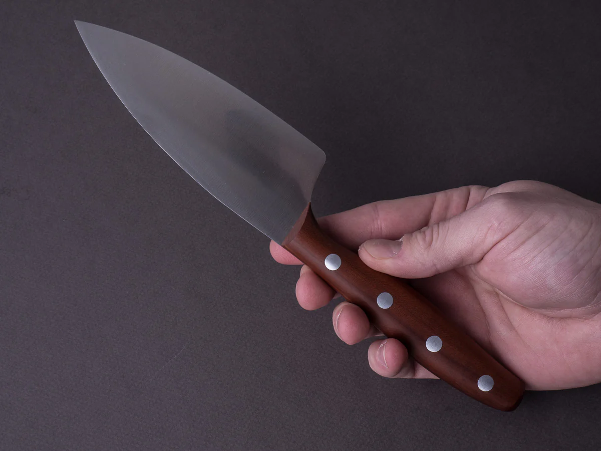 Windmühlenmesser - K4 - Stainless - 125mm Medium Chef - Plumwood Handle - Image 7