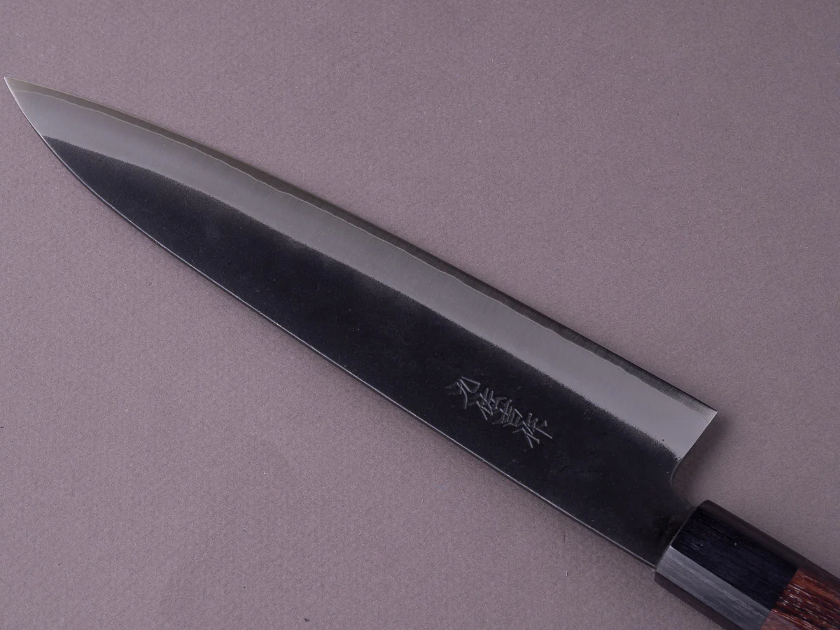Yoshida Hamono - ZDP189 - Kurouchi - Gyuto - 210mm - Rosewood Handle - Image 3
