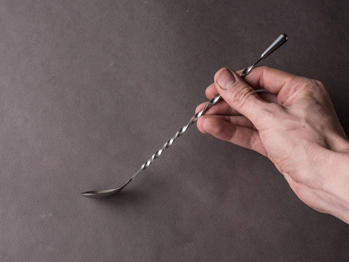 YUKIWA - Bar Spoon/Tear Drop - Stainless Steel - 235mm - Image 3